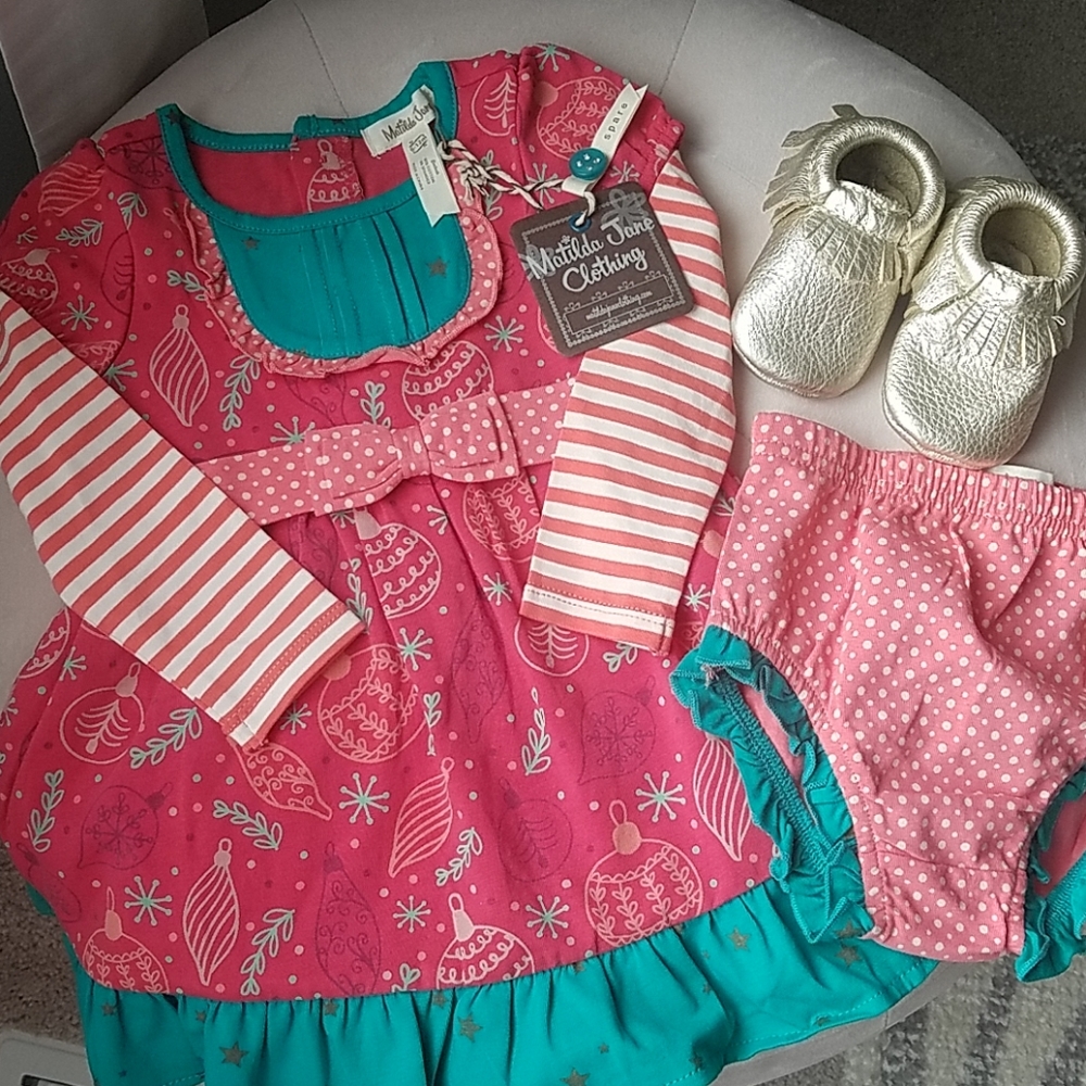 Matilda Jane 6-12 month xmas dress